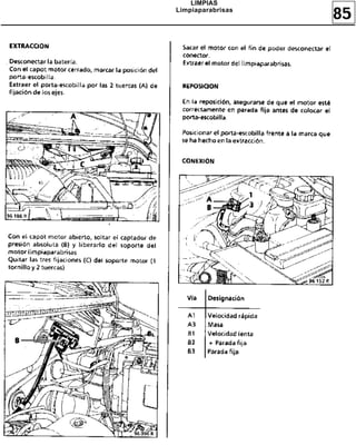 85
LIMPIAS
Limpiaparabrisas
 