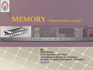 Semiconductor Memory | PPTX | Data Storage and Warehousing | Computing