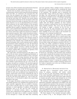 Single phase microgrid | PDF