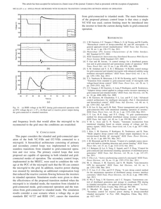 Single phase microgrid | PDF