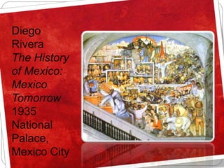 Diego
Rivera
The History
of Mexico:
Mexico
Tomorrow
1935
National
Palace,
Mexico City
 