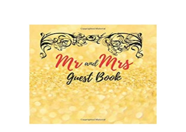 Download P D F Library Mr And Mrs Guest Book Mebage Book Inspiratio