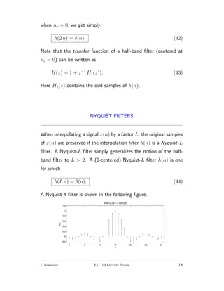 Comprehensive Guide to Multirate Signal Processing Techniques and ...