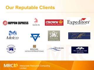 Our Reputable Clients Manpower Resource Computing Limited 
