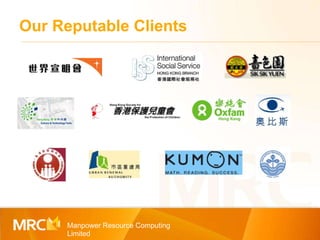 Our Reputable Clients Manpower Resource Computing Limited 