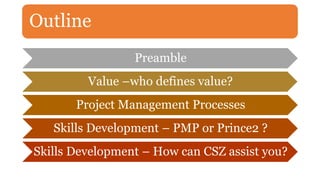 Creating value from Software Development though Project management | PPTX
