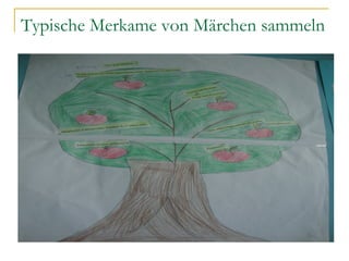 Typische Merkame von Märchen sammeln
 