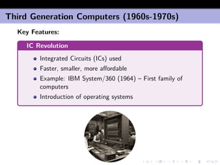 Evolution of computer and their Impact ppt | PDF