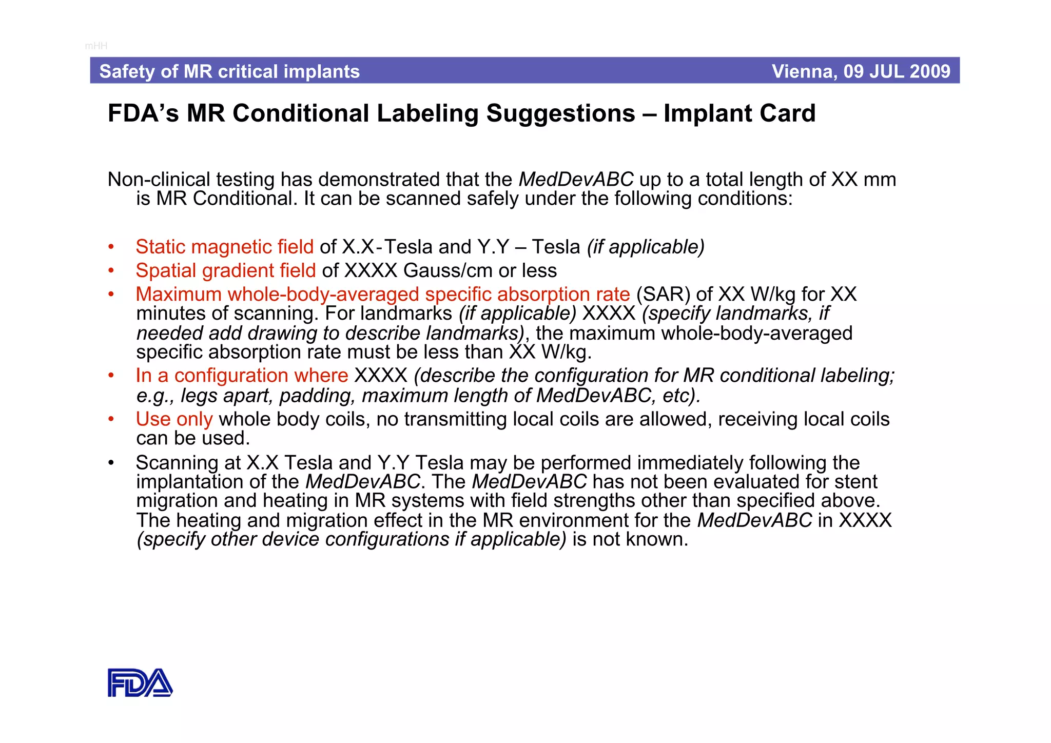 Safety of MRI Critical Medical Devices | PDF