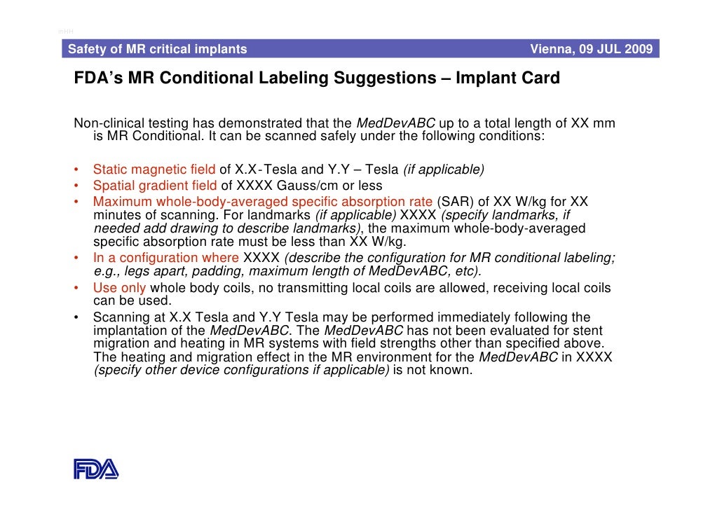 Safety of MRI Critical Medical Devices