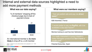How LinkedIn leverages data to build scalable payments strategy | PDF