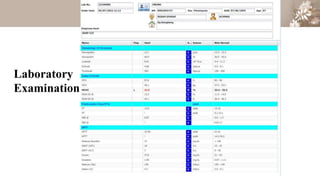 Laboratory
Examination
 
