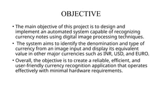 Currency Recognition System Using Image Processing Techniques for ...