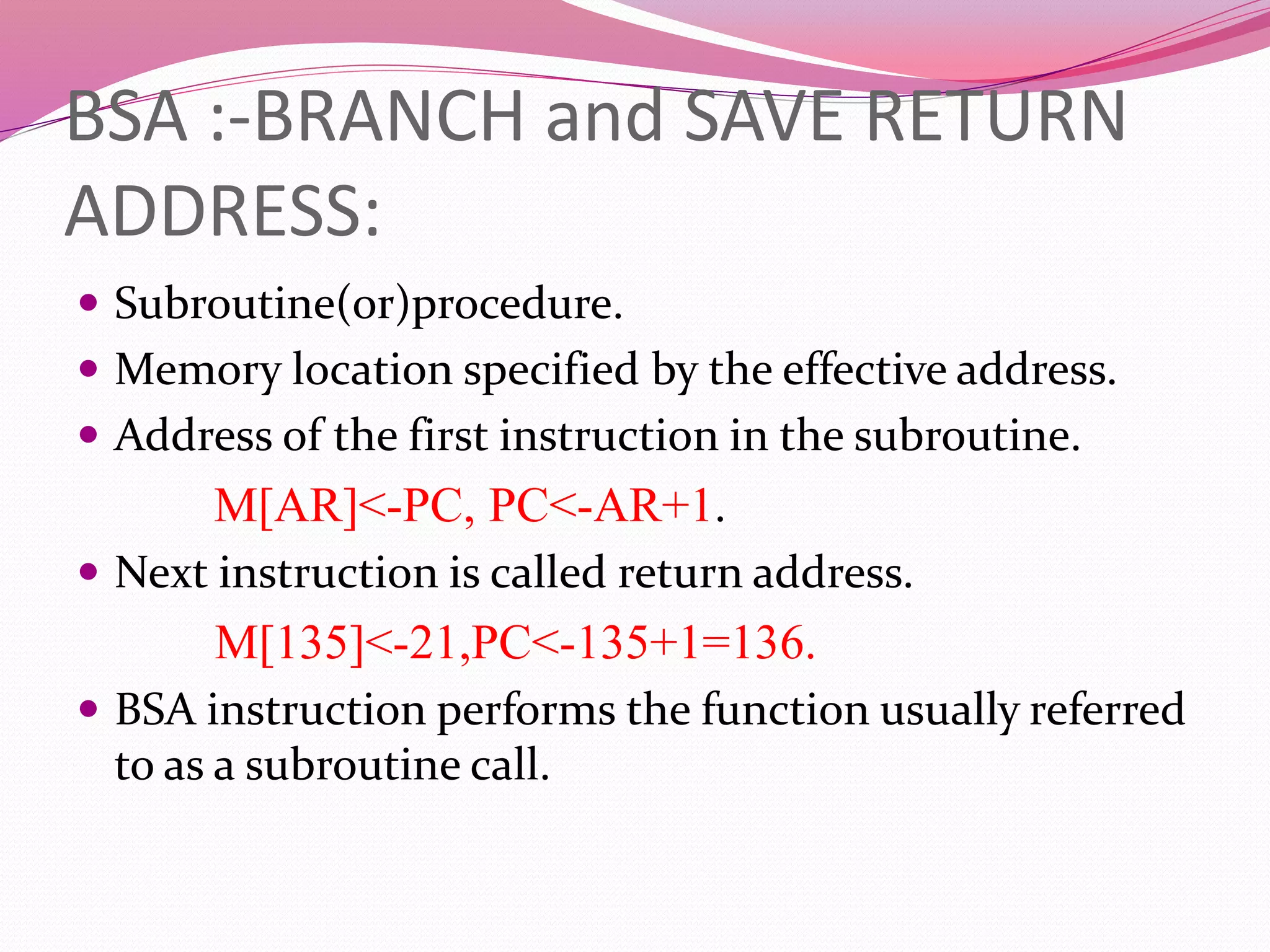 memory reference instruction | PPTX | Data Storage and Warehousing ...