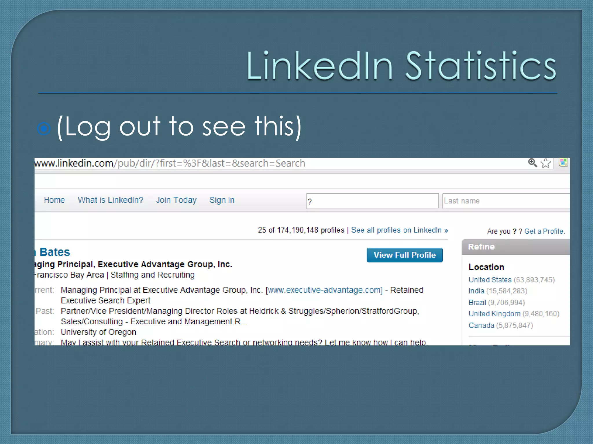  (Log   out to see this)
 