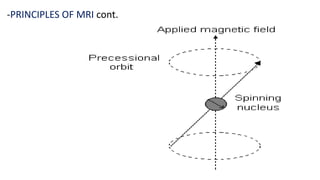 -PRINCIPLES OF MRI cont.
 