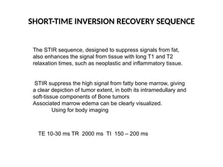 Inversion Clearing MRI APPLICATION CLINICAL PRACTICE - RADIOLOGY | PPTX