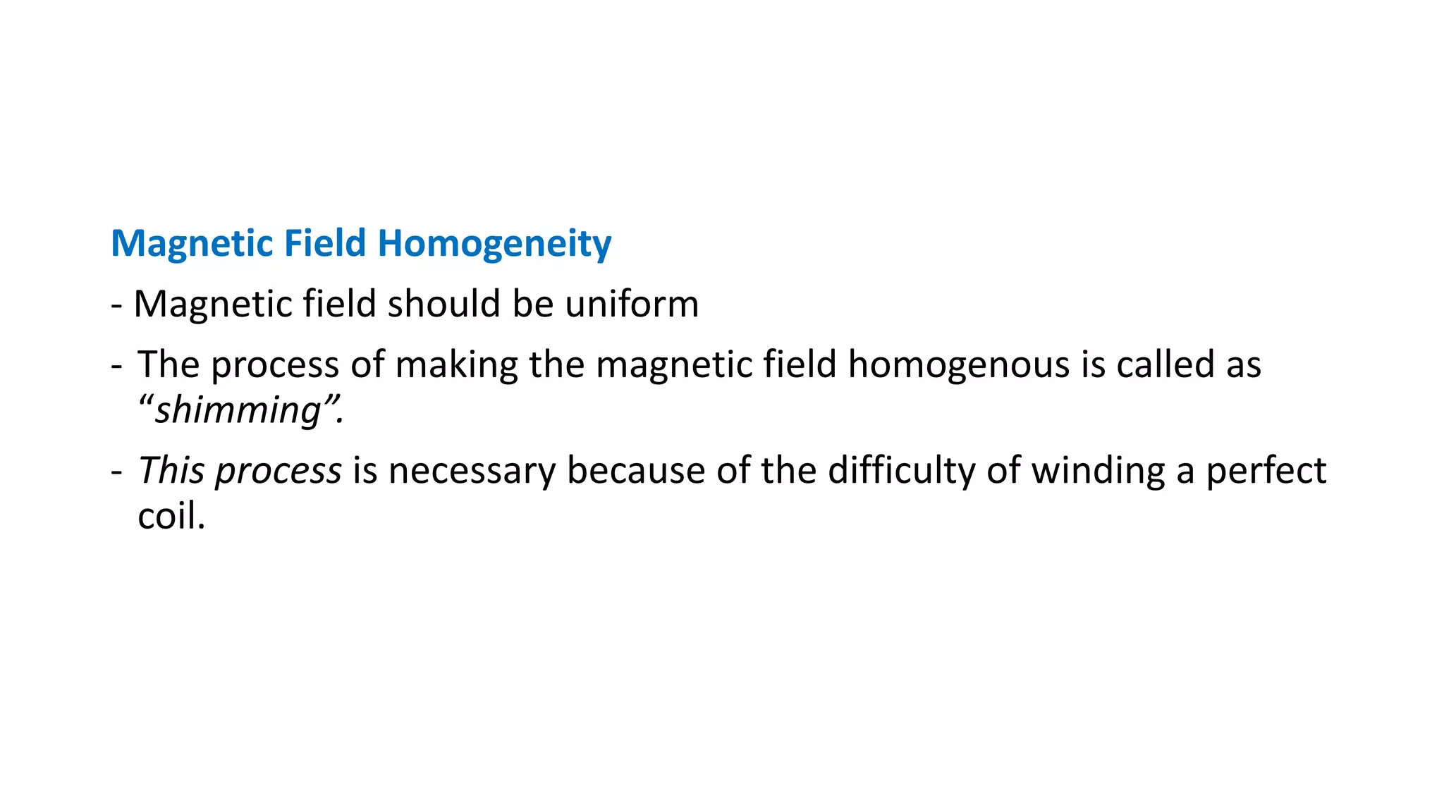 Mri basic principles | PPTX