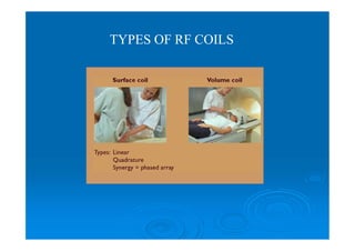 TYPES OF RF COILS
 
