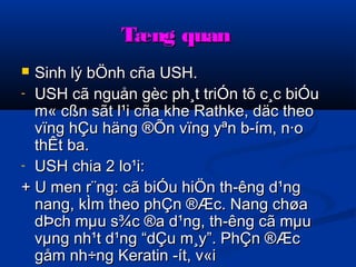 TTæænngg qquuaann 
 SSiinnhh llýý bbÖÖnnhh ccññaa UUSSHH.. 
- UUSSHH ccãã nngguuåånn ggèècc pphh¸tt ttrriiÓÓnn ttõõ cc¸cc bbiiÓÓuu 
mm« ccßßnn ssããtt ll¹ii ccññaa kkhhee RRaatthhkkee,, ddääcc tthheeoo 
vvïïnngg hhÇÇuu hhäänngg ®ÕÕnn vvïïnngg yyªnn bb­­íímm,, 
nn·oo 
tthhÊÊtt bbaa.. 
- UUSSHH cchhiiaa 22 lloo¹ii:: 
++ UU mmeenn rr¨nngg:: ccãã bbiiÓÓuu hhiiÖÖnn tthh­­êênngg 
dd¹nngg 
nnaanngg,, kkÌÌmm tthheeoo pphhÇÇnn ®ÆÆcc.. NNaanngg cchhøøaa 
ddÞÞcchh mmμμuu ss¾cc ®aa dd¹nngg,, tthh­­êênngg 
ccãã mmμμuu 
vvμμnngg nnhh¹tt dd¹nngg ““ddÇÇuu mm¸yy””.. PPhhÇÇnn ®ÆÆcc 
ggååmm nnhh÷÷nngg KKeerraattiinn ­­íítt,, 
vv«ii 
 
