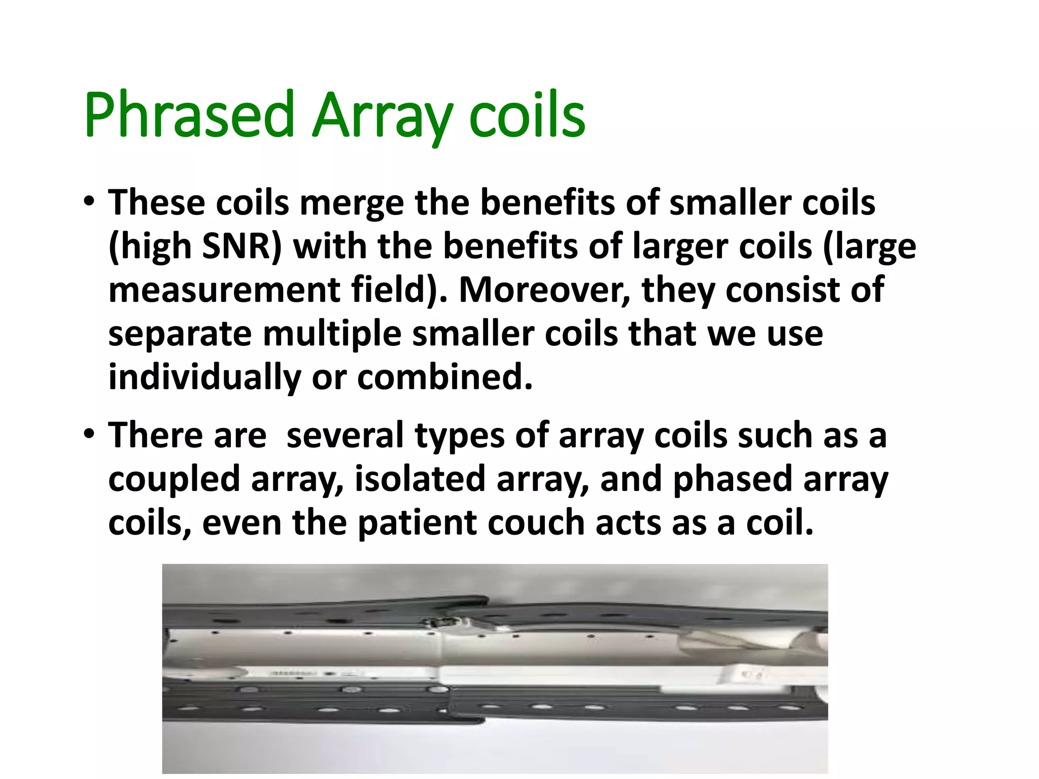 Mri coils | PPTX