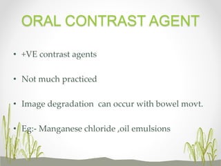 Mri contrasts ppt | PPTX