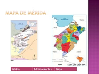 Mapa de Mérida 