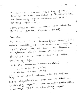 Pharmaceutical excipient and its types