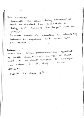 Pharmaceutical excipient and its types