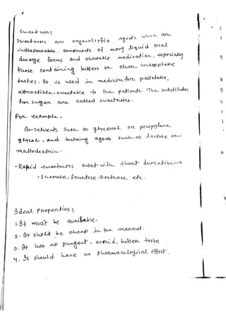 Pharmaceutical excipient and its types