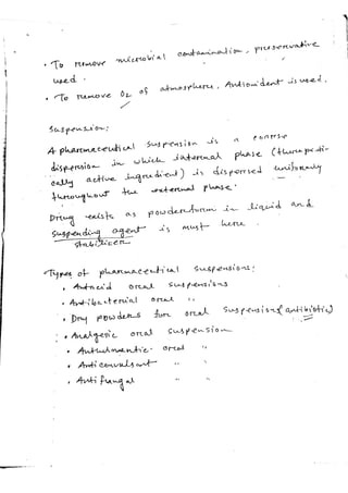 Pharmaceutical excipient and its types