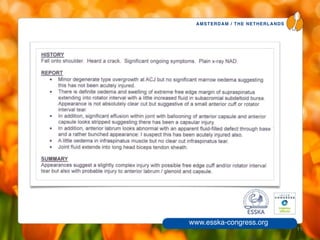 AMSTERDAM / THE NETHERLANDS
www.esska-congress.org
11
 