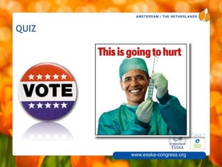 AMSTERDAM / THE NETHERLANDS
www.esska-congress.org
QUIZ
3
 