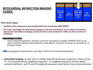 CARDIAC MRI IN ISCHEMIC HEART DISEASES | PPTX