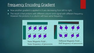 Frequency Encoding Gradient MRI physics part 1: Basic principle by GKM | PPTX