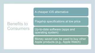 Apple and the Budget Market | PPTX