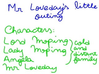 Mr Loveday`s little outing