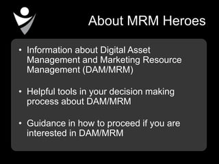 Mrm heroes introduction | PPTX