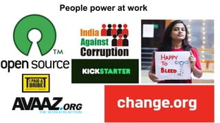 People power at work
 