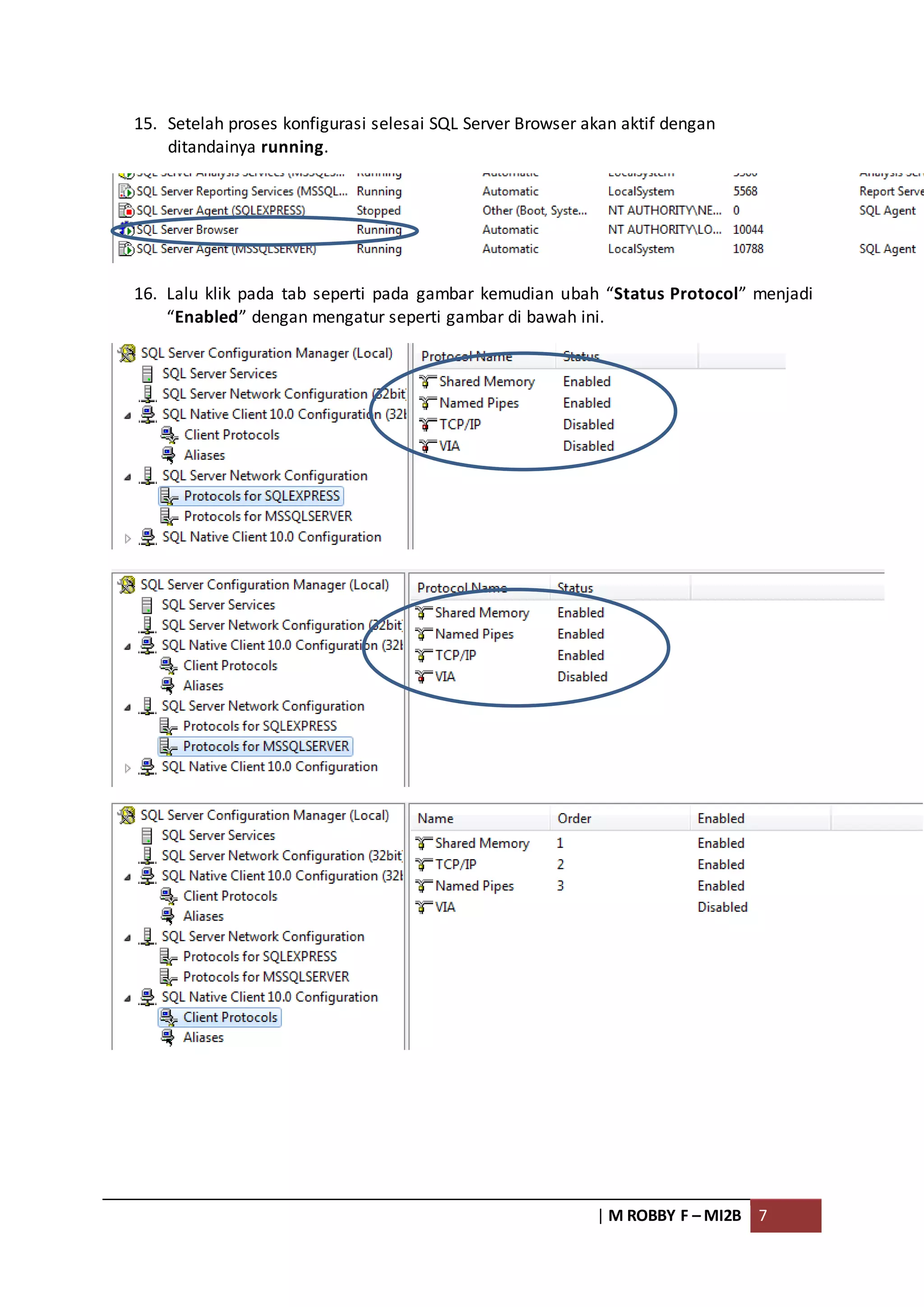 Cara menghubungkan Database antar PC | DOCX