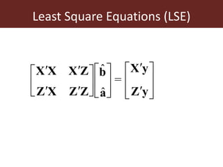 Improving accuracy by using information from relatives—The animal model
