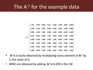 Improving accuracy by using information from relatives—The animal model