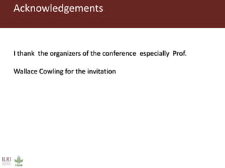 Improving accuracy by using information from relatives—The animal model