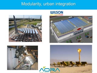 Slide 37
Modularity, urban integration
 