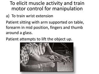 Motor Relearning Execercise Motor relearning Programme | PPTX