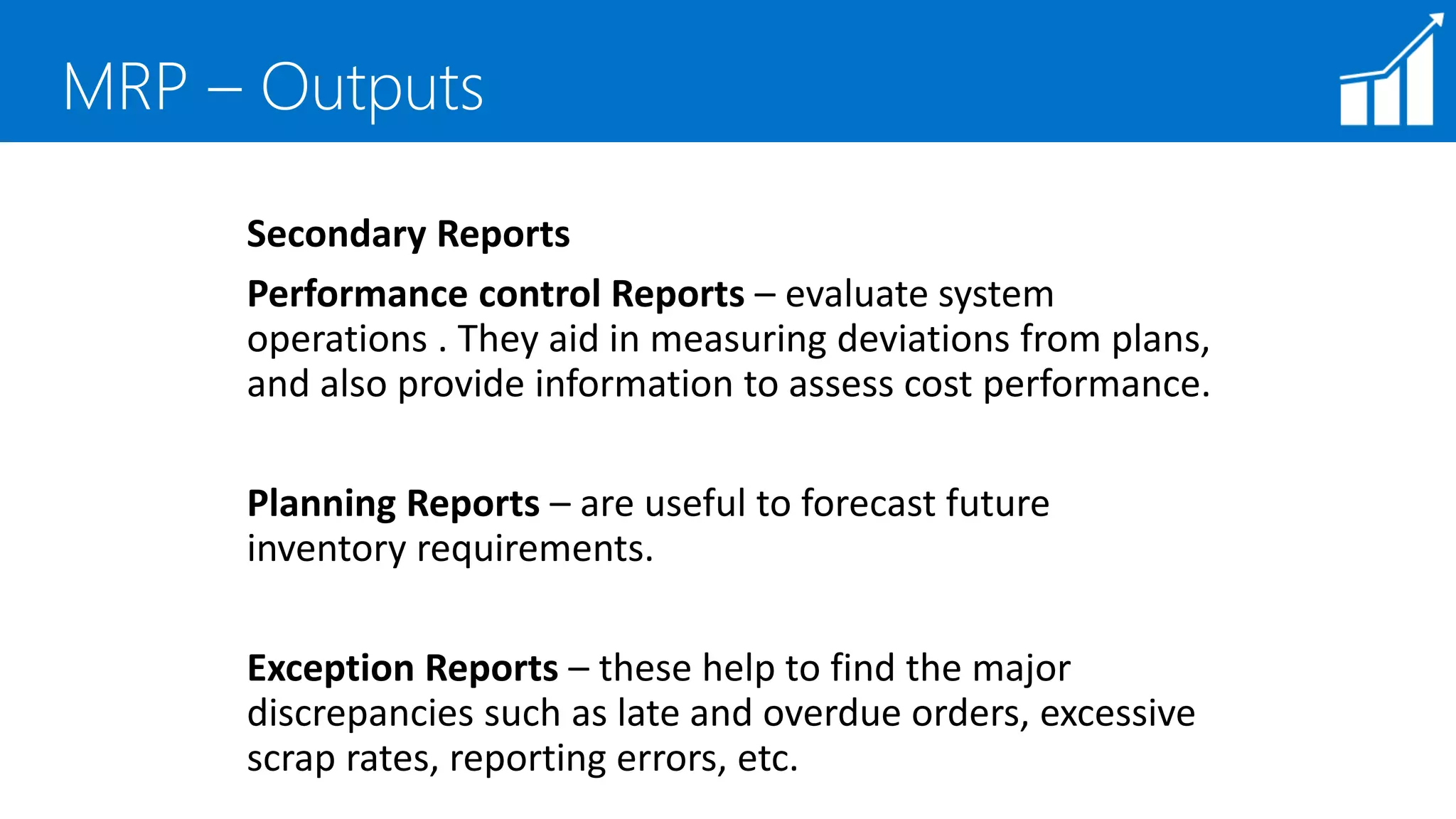 MRP and Planning Overview | PPTX