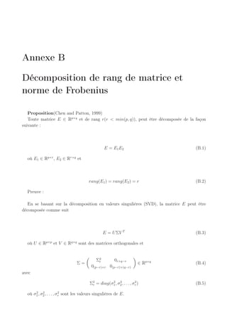 166 Annexe A : Stabilité
 