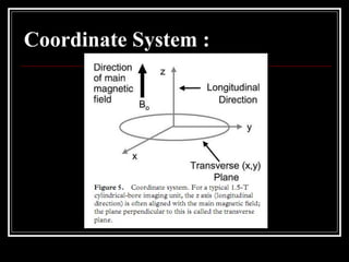 Coordinate System :
 