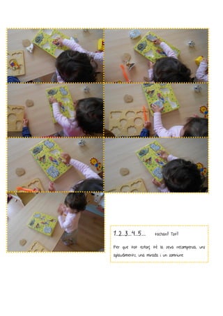 1...2....3.....4....5.....   tachan!! Tot!!


Per que tot esforç té la seva recompensa, uns
aplaudiments, una mirada i un somriure.
 