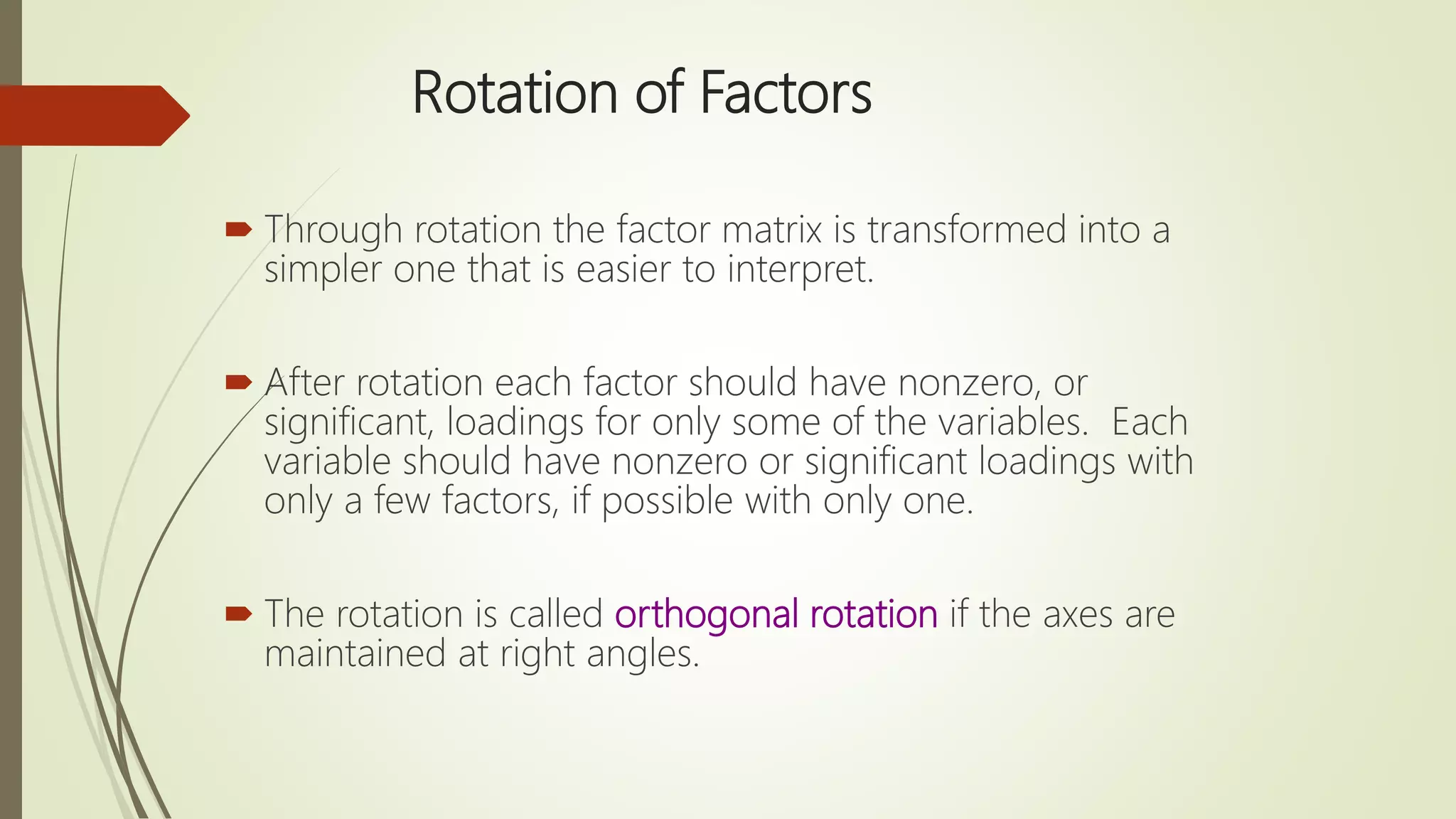 Marketing Research-Factor Analysis | PPTX